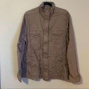Sonoma Army Brown Zip Up Jacket - Size XL